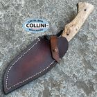 La Cantina - Mini Jones PVD custom knife - Sleipner Steel - Betulla Ch