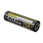 Nitecore - NL2142LTHPi - Batteria ricaricabile protetta Li-Ion 21700 3
