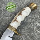 Approved Jimmy Lile - 1989 Engraved Stag Skinner Model 2 - COLLEZIONE PRIVATA -