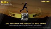 Nitecore - NU05 V2 Kit - Headlamp Mate - ultra compatta, ricaricabile