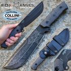 FOX Knives Fox - Native Bushcraft Knife by A. Todesco - D2 Black Micarta - FX-611