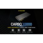 Nitecore - CARBO 10000 - Power Bank 10000mAh 20W ultraleggero - powerb