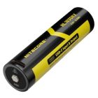 Nitecore - NL1835RX Con Plug USB-C - Batteria Ricaricabile Protetta Li