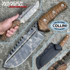 WanderTactical Wander Tactical - Uro Saw Marble knife - Brown Micarta - coltello arti