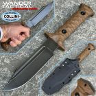 WanderTactical Wander Tactical - Centuria Pilot clip knife - Raw - Micarta Brown - Co