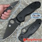 Spyderco - Para 3 Black - Lightweight Knife - FRN Black - C223PBBK - c