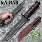 Approved Ka-Bar - Vintage '80s - USMC Fighting Knife - 1217 - USATO - coltello