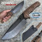 WanderTactical Wander Tactical - Haast Eagle 2.0 knife - Raw & Brown Micarta - coltel