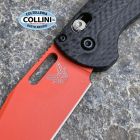 Benchmade - Taggedout knife - Orange MagnaCut & Carbon Fiber - 15535OR