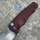 MedFordKnives Medford Knife and Tool - Smooth Criminal knife - S35VN Tumbled Blade,