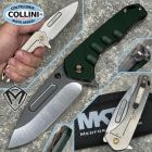 MedFordKnives Medford Knife and Tool - Swift FL Flipper knife - S35VN Tumbled DP Bla