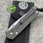 Approved Chris Reeve - Small Sebenza knife - Unique Graphic Black Onyx - BG42 s