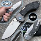 MKM - Hero Knife by T. Rumici - Titanio e Fibra di Carbonio Marmorizza