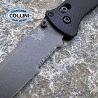 Benchmade - Bailout Knife Black Aluminum - CPM-M4 - Serrated Tanto - 5