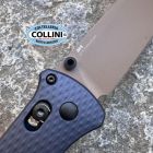 Benchmade - Bailout Knife Crater Blue Aluminum - CPM-M4 - Plain Tanto