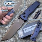 Benchmade - Bailout Knife Crater Blue Aluminum - CPM-M4 - Plain Tanto
