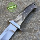 Approved Livio Montagna - 2017 Hunting Knife - N690Co & Corno di Bufalo - COLLE