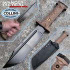 WanderTactical Wander Tactical - Centuria Pilot Clip Point Knife - Raw & Micarta Brow
