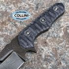 WanderTactical Wander Tactical - Mistral knife - Raw Finish con micarta black - colte