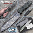 WanderTactical Wander Tactical - Mistral XL knife -  Marble Finish Micarta - Limited