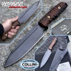 WanderTactical Wander Tactical - Bushman XL knife - Raw Finish - Santos Rosewood - Li