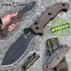FOX Knives Fox - Trakker Meskwaki knife - PVD G10 Earth - COLLEZIONE PRIVATA - FX