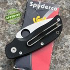 Spyderco - Cat Knife - Satin 440C & Black G10 - SC129GP - COLLEZIONE P