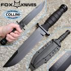 FOX Knives Fox - Defender Knife - Black Top Shield N690Co & FRN - FX-689B - colte