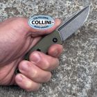 Boker Plus - Wordlwide 2.0 Slipjoint Knife - Stonewashed 440C & OD Gre