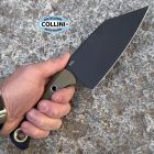 Benchmade - Station Kitchen Knife - DLC CPM-154CM & G10 with Carbon Fi