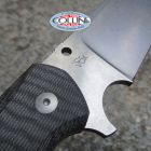 Viper - Borr by Vox - Stonewashed D2 & Black Canvas Micarta - V4008SWC