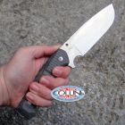 Viper - Borr by Vox - Stonewashed D2 & Black Canvas Micarta - V4008SWC
