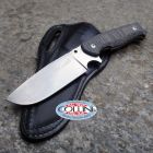 Viper - Borr by Vox - Stonewashed D2 & Black Canvas Micarta - V4008SWC