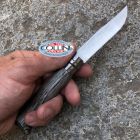 Opinel - N°08 Luxe Betulla knife Lamellato Grigio - Coltello