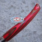 Opinel - N°10 Effilé Betulla Lamellato Rosso - Coltello