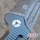 FOX Knives Fox - Desertfox Damascus - Blue Light Titanium - FX-521DLB - coltello