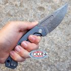 FOX Knives Fox - Desertfox Damascus - Blue Light Titanium - FX-521DLB - coltello