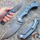FOX Knives Fox - Desertfox Damascus - Blue Light Titanium - FX-521DLB - coltello