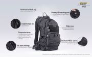 Nitecore - Backpack Black - BP20 - Zaino tattico