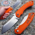 FOX Knives Fox - Pelican knife by Kmaxrom - FX-534O - Orange G10 - coltello