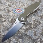 MKM - Raut Knife by Burnley - M390 & Green G10 - VP01-GBGR - coltello