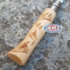 Opinel - N°08 Gravure Vélo - Incisione Mountain Bike - Coltello