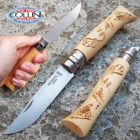 Opinel - N°08 Gravure Vélo - Incisione Mountain Bike - Coltello