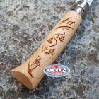 Opinel - N°08 Gravure Ski - Incisione Sci - Coltello
