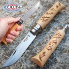 Opinel - N°08 Gravure Ski - Incisione Sci - Coltello
