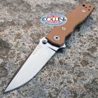 Fantoni - HB03 by W. Harsey - M390 & Brown G10 - coltello