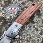 MKM - Clap by Bob Terzuola - M390 & Titanio con Legno di Santos - LS01