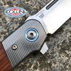 MKM - Clap by Bob Terzuola - M390 & Titanio con Legno di Santos - LS01