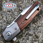 MKM - Clap by Bob Terzuola - M390 & Titanio con Legno di Santos - LS01