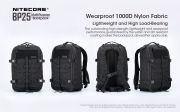 Nitecore - Multi-Purpose Backpack Black - BP25 - Zaino tattico